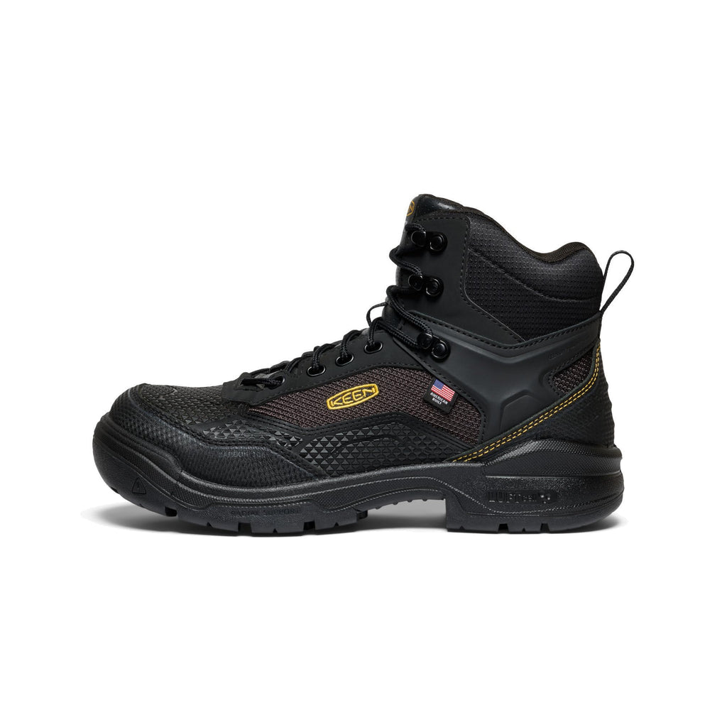 KEEN Utility Stronglite 6" Waterproof Boot (Comp Toe) - Black/Black